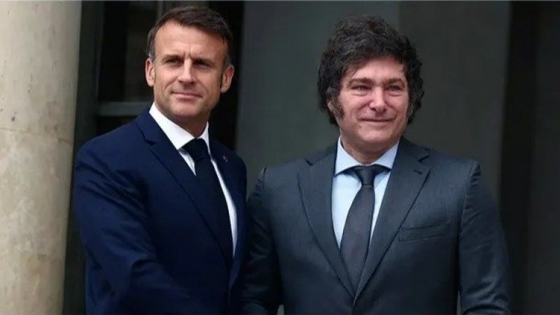 Javier Milei cenará este sábado con Emmanuel Macron y el domingo se reunirán en Casa Rosada